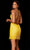 Aleta Couture 711 - Fringed Hem Sequin Dress Cocktail Dresses