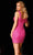 Aleta Couture 712 - Sequin Foldover Cocktail Dress Cocktail Dresses