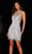 Aleta Couture 723 - Short Halter Fringe Dress Cocktail Dresses