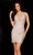 Aleta Couture 726 - Floral Pattern Halter Dress Cocktail Dresses