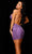Aleta Couture 740 - Spaghetti Strap Ornate Cocktail Dress Cocktail Dresses