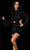 Aleta Couture 742 - Sequin Bishop Sleeve Cocktail Dress Cocktail Dresses