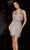 Aleta Couture 780 - Fringed Halter Cocktail Dress Cocktail Dresses