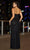 Aleta Couture 789L - Strapless Rhinestone Embellished Evening Dress Evening Dresses