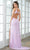 Aleta Couture 885 - Sequin Embellished V-Neck Prom Gown Evening Dresses