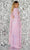 Aleta Couture M005 - Long Cape Sleeve Sequin Prom Dress Special Occasion Dress