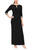 Alex Evenings 1351416 - Jewel Neck Cascade Formal Dress Mother of the Bride Dresses 2 / Black