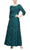 Alex Evenings 81122539 - Quarter Sleeve Lace Formal Dress Mother of the Bride Dresses 2 / Emerald