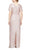 Alex Evenings 8127706 - Flutter Sleeve Back Slit Formal Dress Evening Dresses