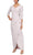Alex Evenings 8134310 - Brooch Accent Column Formal Dress Mother of the Bride Dresses