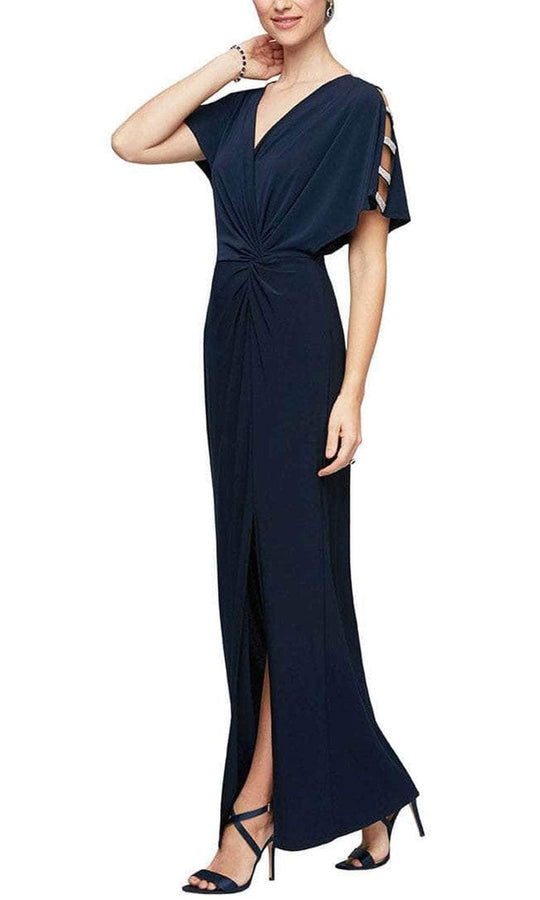 Alex Evenings - 82351544 Sleeve Embellish  Long Dress