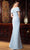 Alexander by Daymor 1576 - Pleated Sweetheart Neck Evening Gown Evening Dresses 12 / Delphi Blue