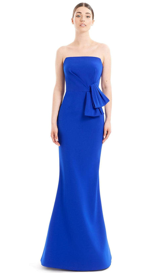 Alexander by Daymor 1656 - Strapless Peplum Formal Gown With Jacket