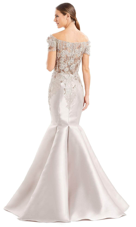 Daymor 1667 - Godet Skirt Elegant Evening Dress