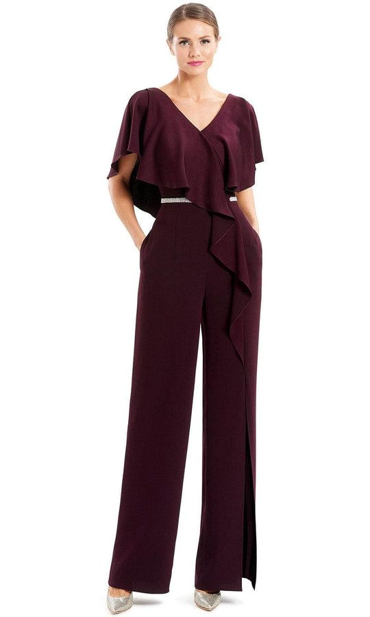 Alexander by Daymor 1669 Cape Styled Jumpsuit