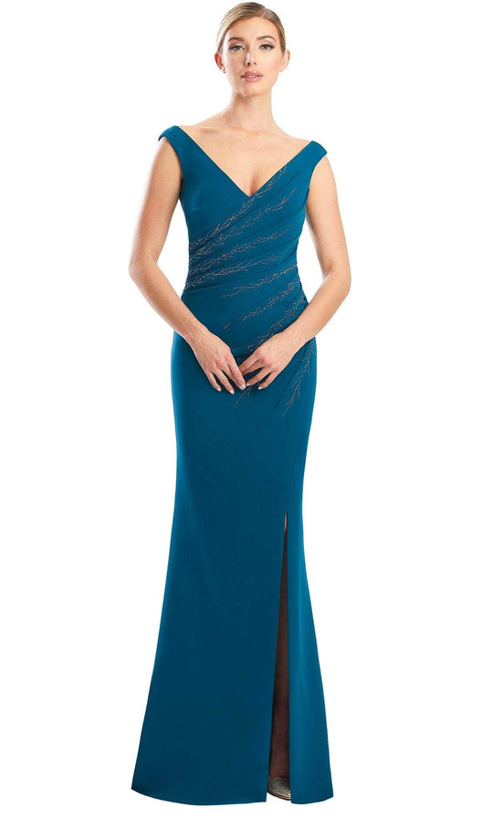 Alexander by Daymor 1757S23 - V-Neck Formal Dress
