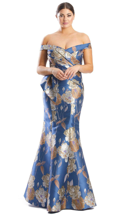 Alexander by Daymor 1767S23 - Floral Printed Evening Gown