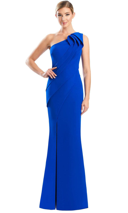 Alexander by Daymor 1788S23 - One-Shoulder Sleeveless Dress