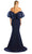 Alexander by Daymor 1870F23 - Puff Sleeve Trumpet Evening Gown Special Occasion Dress