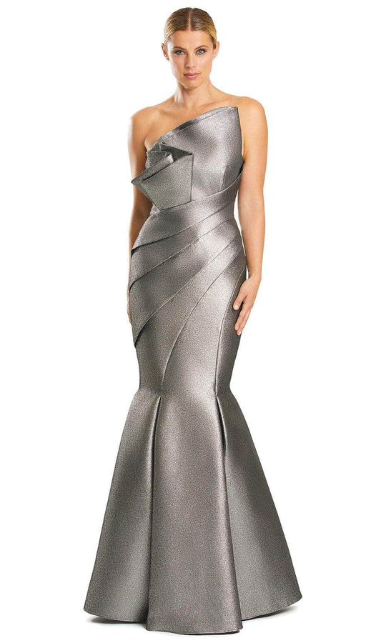 Alexander by Daymor 1879F23 - Asymmetrical Mermaid Evening Dress