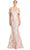 Alexander by Daymor 1891F23 - Off-Shoulder Mermaid Long Dress Special Occasion Dress 00 / Quartz/Multi