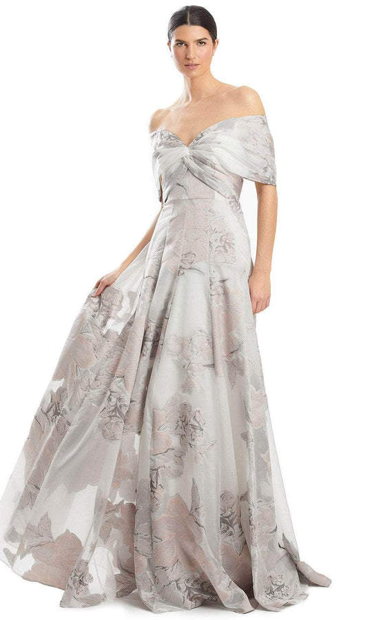 Alexander by Daymor 1959S24 - Off-Shoulder Printed Ballgown