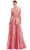Alexander by Daymor 1963S24 - Printed Sweetheart Neck Ballgown Ball Gowns 4 / Pink/Multi