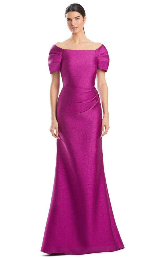 Alexander by Daymor 1967S24 - Beaded Button Mermaid Evening Dress