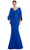 Alexander by Daymor 1974S24 - V-Neck Balloon Sleeve Evening Gown Evening Dresses
