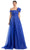 Alexander by Daymor 1985S24 - Pleated One-Sleeve Ballgown Ball Gowns