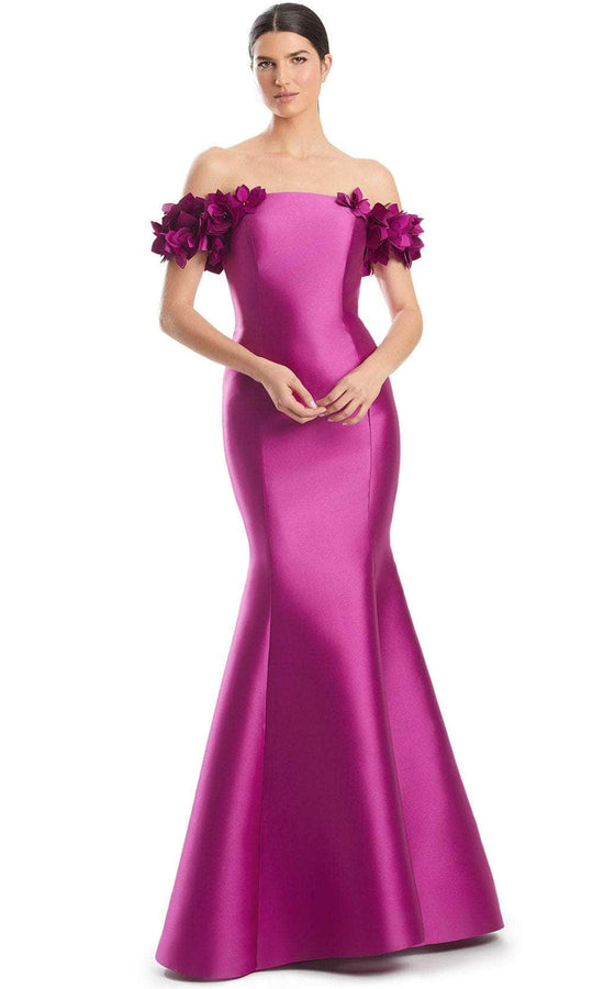 Alexander by Daymor 1991S24 Applique Mermaid Evening Dress