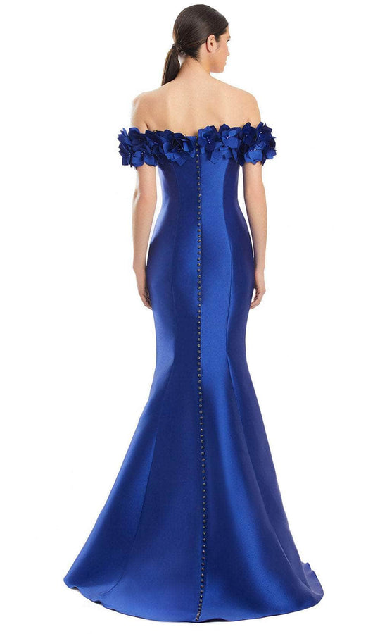 Alexander by Daymor 1991S24 Applique Mermaid Evening Dress