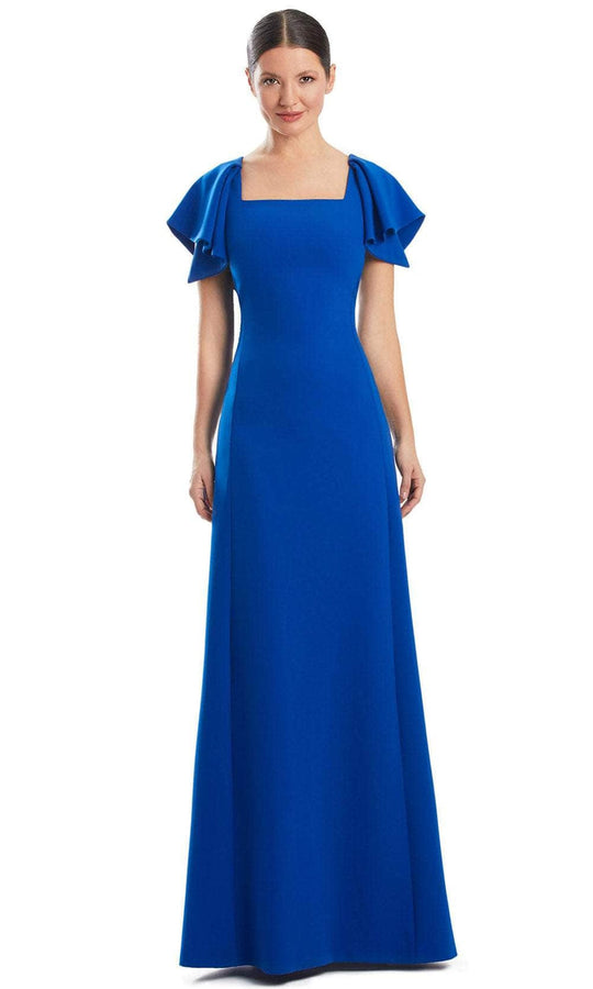Alexander by Daymor 1997S24 - Short Flutter Sleeve Prom Dress