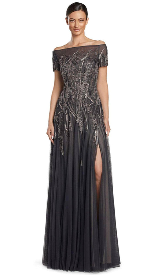 Alexander by Daymor 2051F24 - Embellished Off-Shoulder Evening Gown