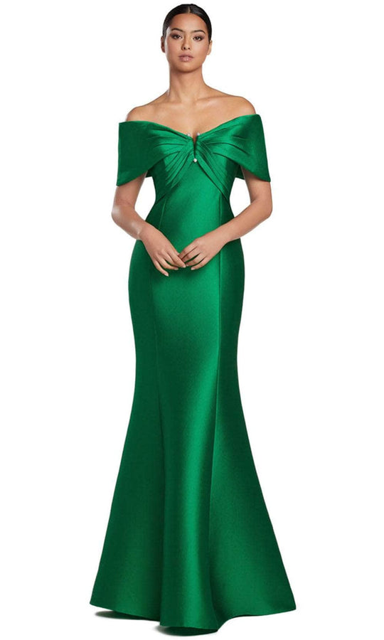 Alexander by Daymor 2053F24 - Short Sleeve Mermaid Evening Gown