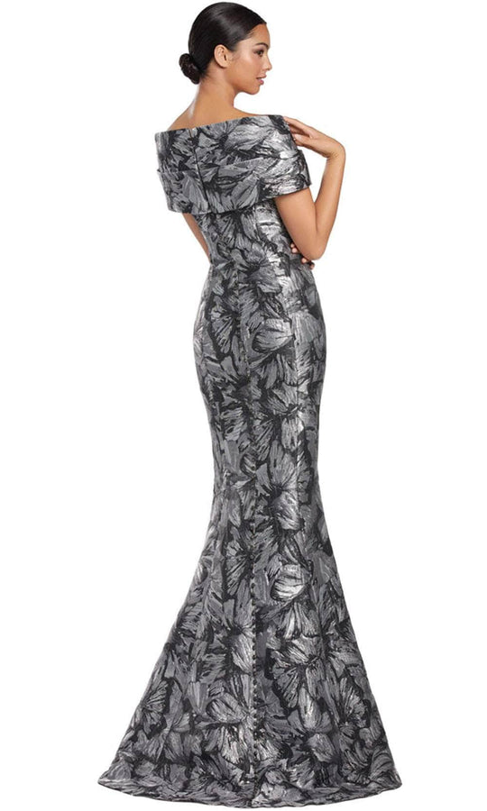 Alexander by Daymor 2062F24 - Pleated Off-Shoulder Evening Gown