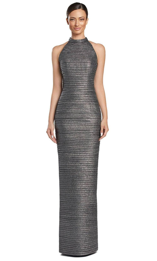 Alexander by Daymor 2065F24 - High Halter Column Evening Gown