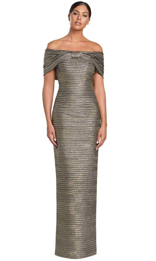 Alexander by Daymor 2066F24 - Straight Neck Column Formal Gown