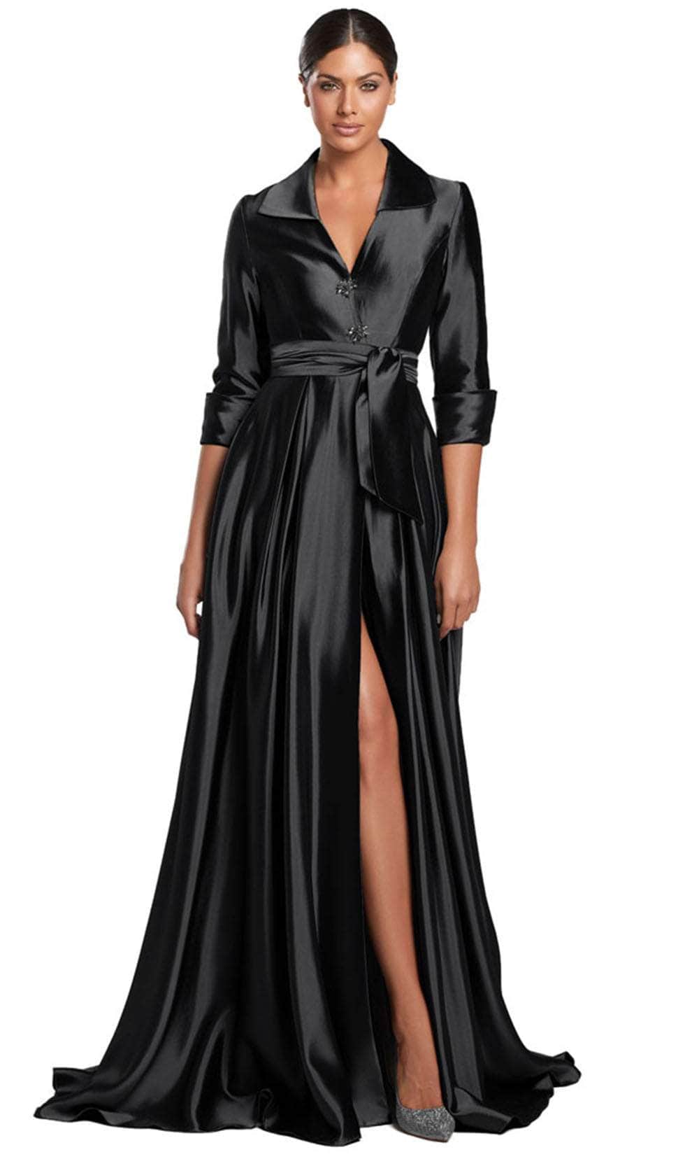 Alexander by Daymor 2067F24CL Prom Dress - Black | NewYorkDress Alexander by Daymor 2067F24CL Prom Dress - Black | NewYorkDress