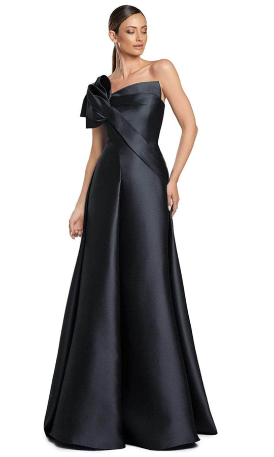 Alexander by Daymor 2068F24 - Strapless Evening Gown with Ruffled Accents