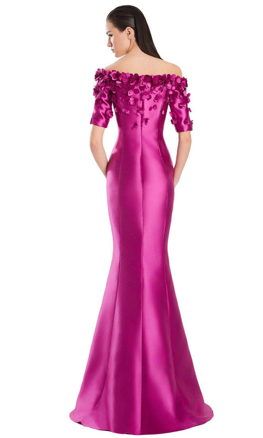 Daymor 3084S25 - Floral Off-Shoulder Gown