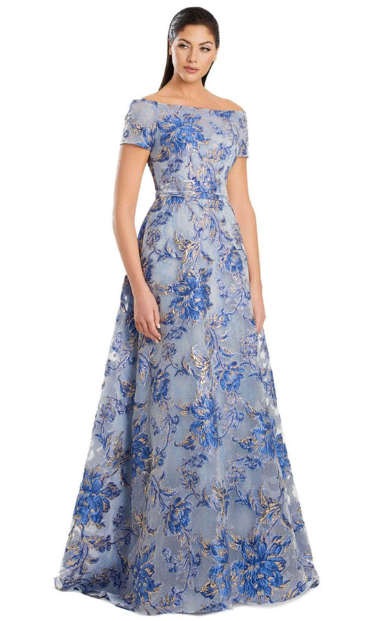 Alexander by Daymor 3094S25 Embroidered A-Line Evening Dress