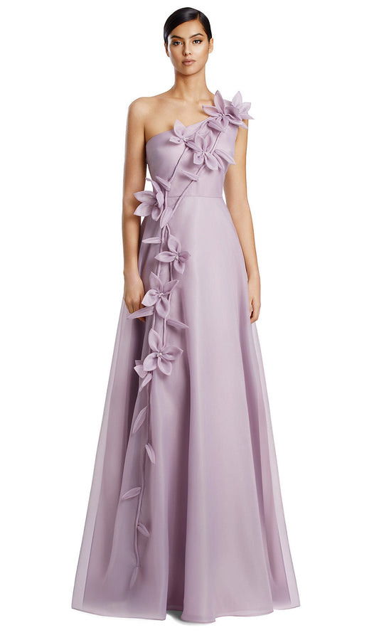 Alexander by Daymor 3209S26 - One Shoulder Applique Gown
