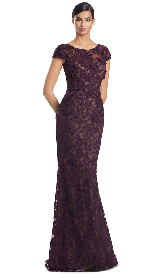 Alexander by Daymor 3279S26 Floral Lace Trumpet Evening Dress
