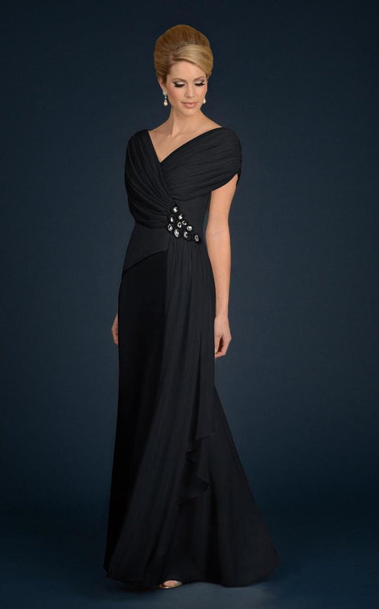 Alexander by Daymor - 701 V-Neck A-Line Gown