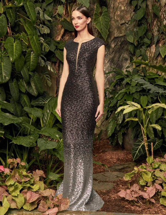 Alexander by Daymor - 959 Jewel Fitted Sheath Evening Gown