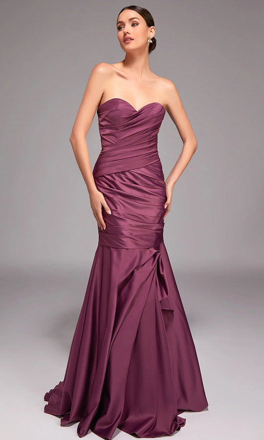 Alyce Paris 27836 - Strapless Ruched Mermaid Gown