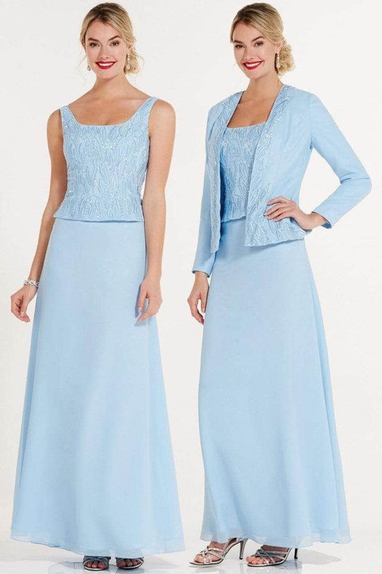 Alyce Paris 29953 - Square Neck A-Line Formal Dress