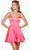 Alyce Paris 3126 - Strappy Cutout Satin Cocktail Dress Special Occasion Dress