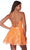 Alyce Paris 3137 - Sequin Motif V-Neck Homecoming Dress Special Occasion Dress